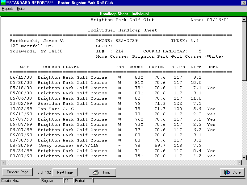 How To Calculate Daily Golf Handicap Haiper