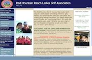 Red Mountain Ranch Country Club Ladies Golf League